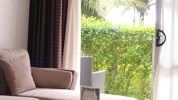Apartamento, 1 quarto | 1 quarto, roupas de cama premium, cofres nos quartos, escrivaninha