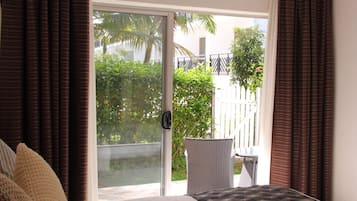 Vista para o jardim