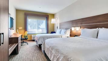 In-room safe, desk, blackout curtains, iron/ironing board