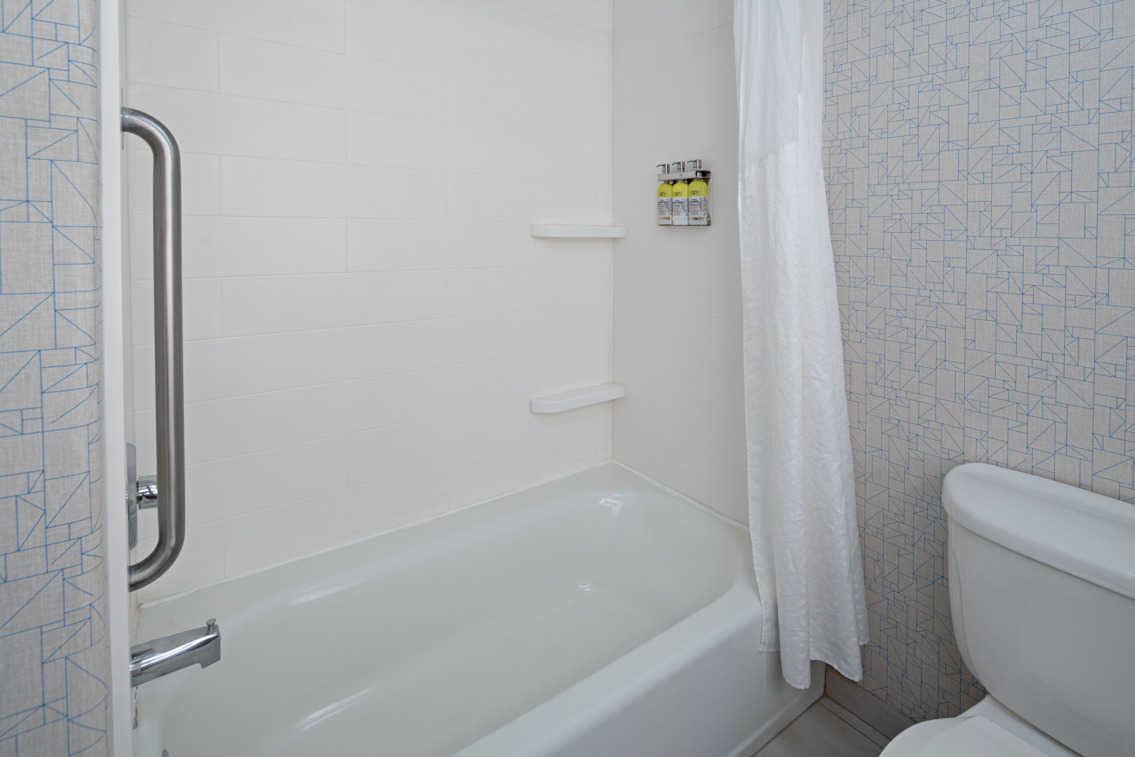 free toiletries, hair dryer, towels, soap