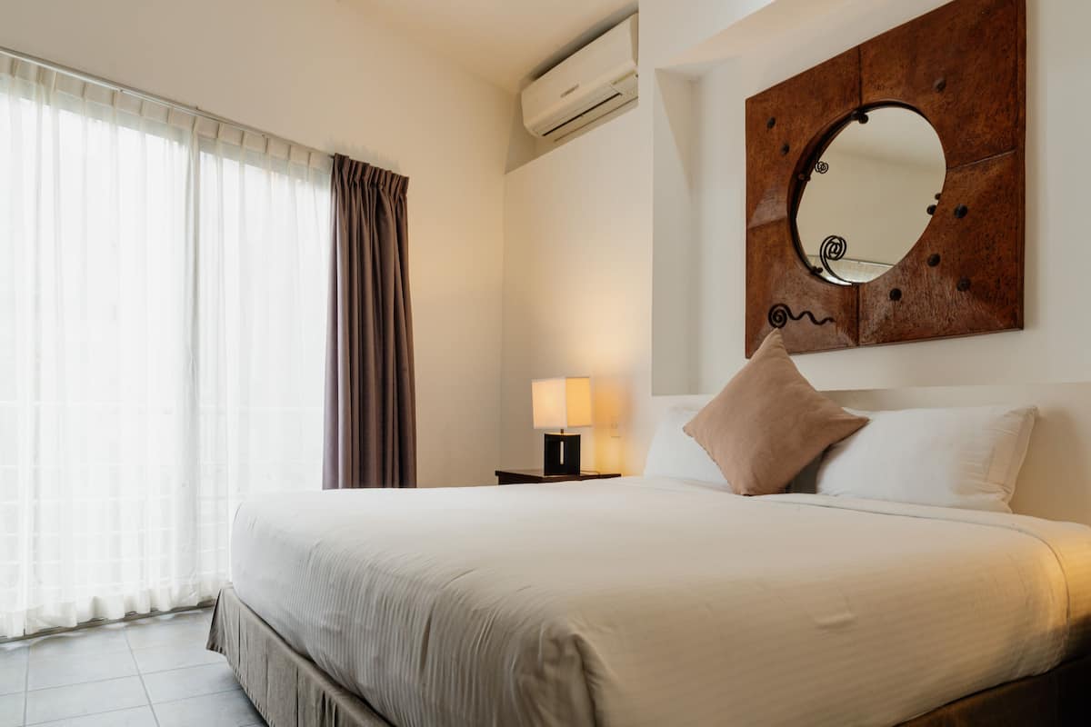 2 habitaciones, ropa de cama de alta calidad y cubrecamas