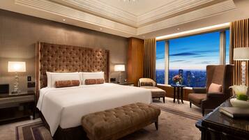 Premium bedding, down duvets, pillow-top beds, minibar