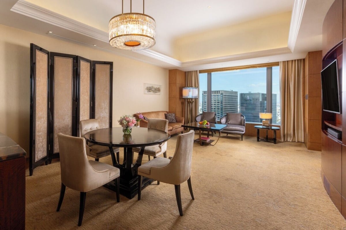 Premium bedding, down comforters, pillowtop beds, minibar