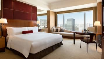 Premium bedding, down duvets, pillow-top beds, minibar