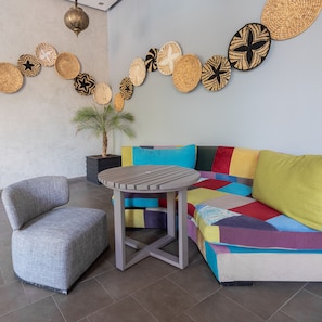 Sitzecke in der Lobby