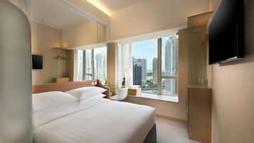 1 phòng ngủ, bộ đồ giường cao cấp, minibar, két bảo mật tại phòng
