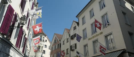 Fassade der Unterkunft