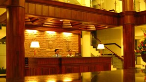 Check-in/check-out kiosk - Paradise Angkor Villa Hotel (Siem Reap)