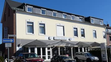 Fassade der Unterkunft