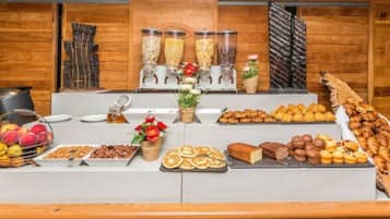 Daily buffet breakfast (EUR 15.00 per person)