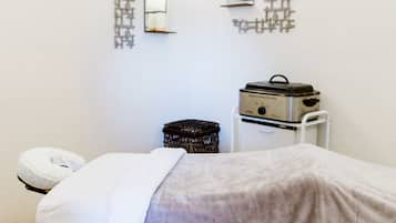 Soins corporels, soins d'aromathérapie, massages aux pierres chaudes
