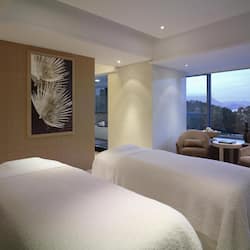 Hydrotherapy, aromatherapy, body wraps, body scrubs, facials
