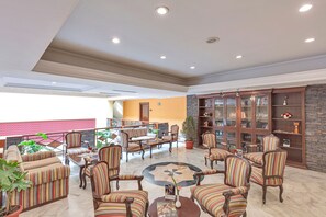 Zona de estar del vestíbulo