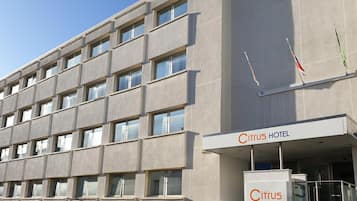 Fassade der Unterkunft