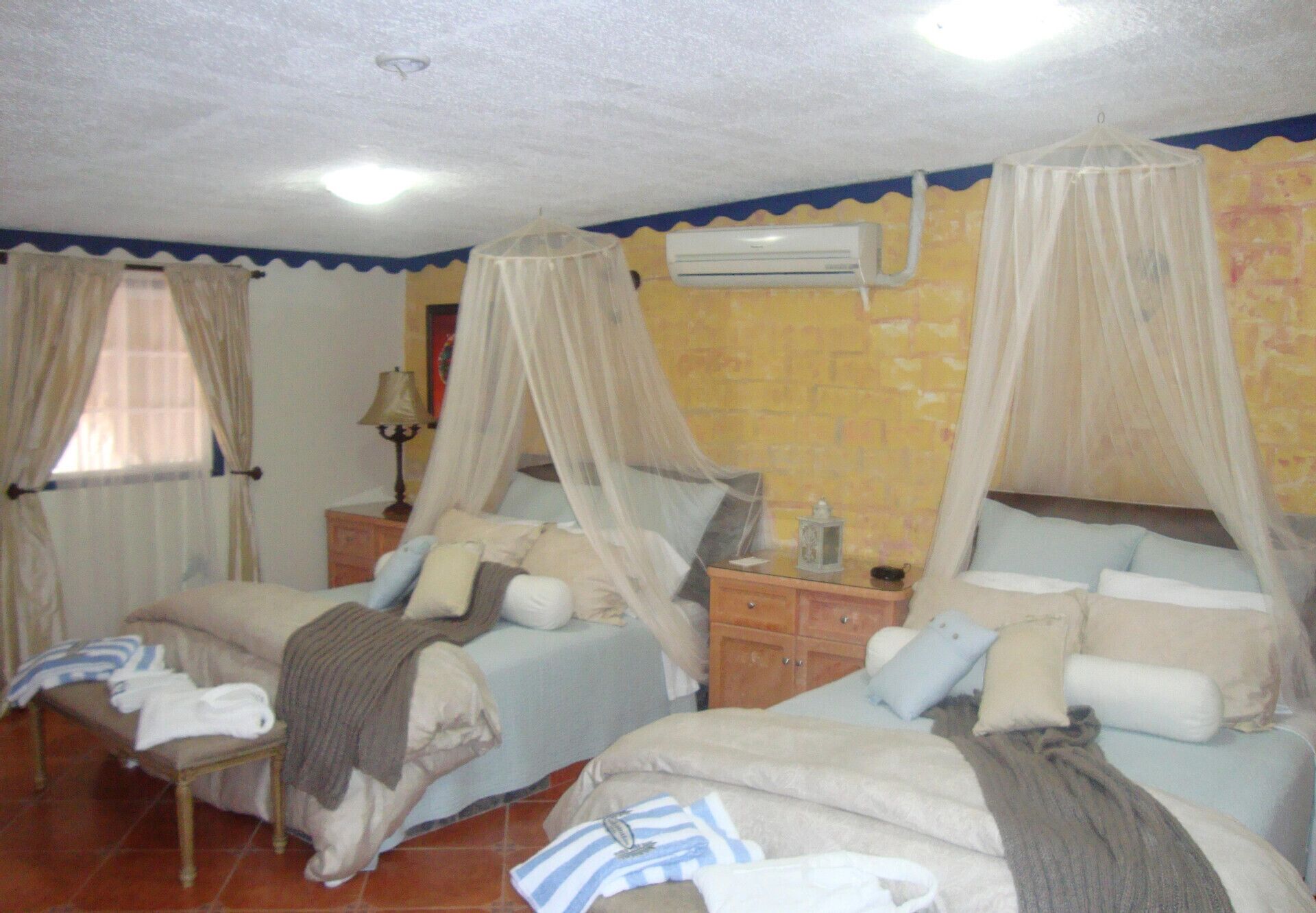 Egyptian cotton sheets, premium bedding, down duvets, Tempur-Pedic beds