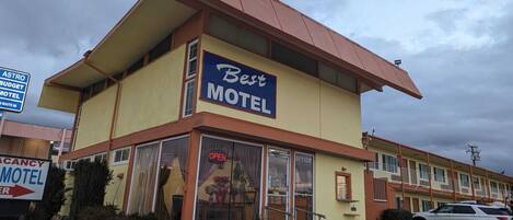 Façade de l’hébergement