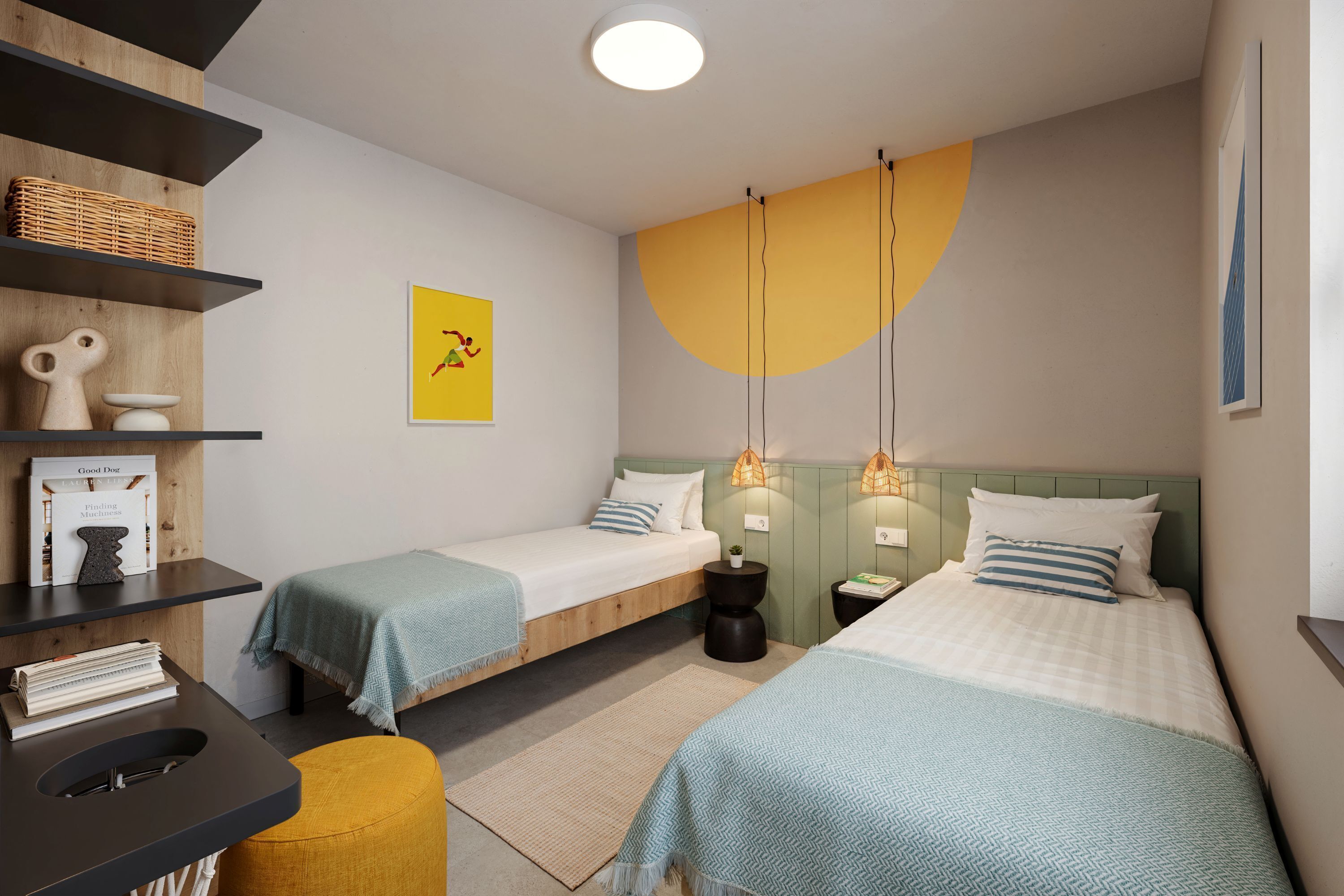 Suite for 4+2 - Residence | 客房内保险箱、办公桌、免费 WiFi、床单