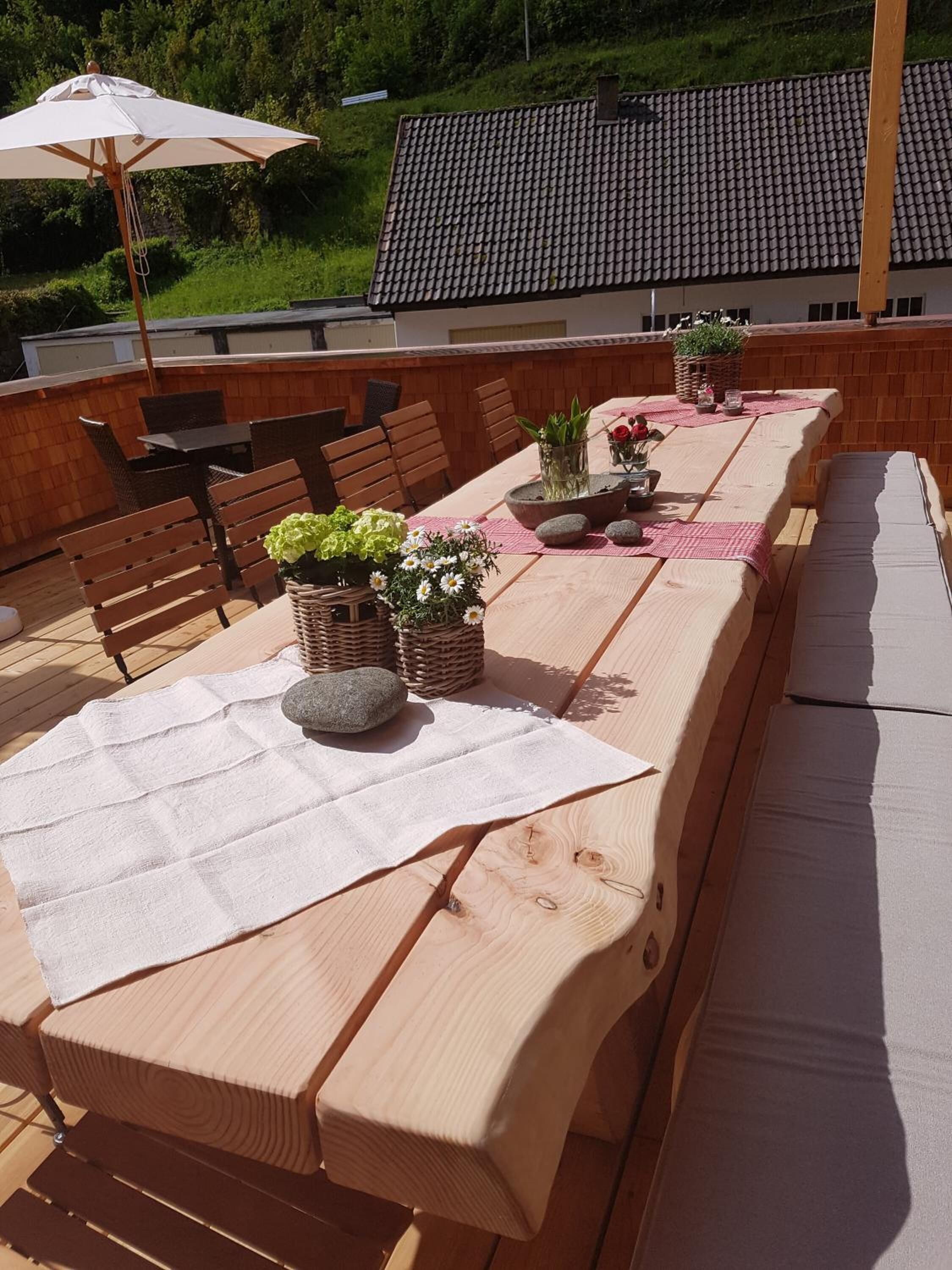 Mittagessen und Abendessen