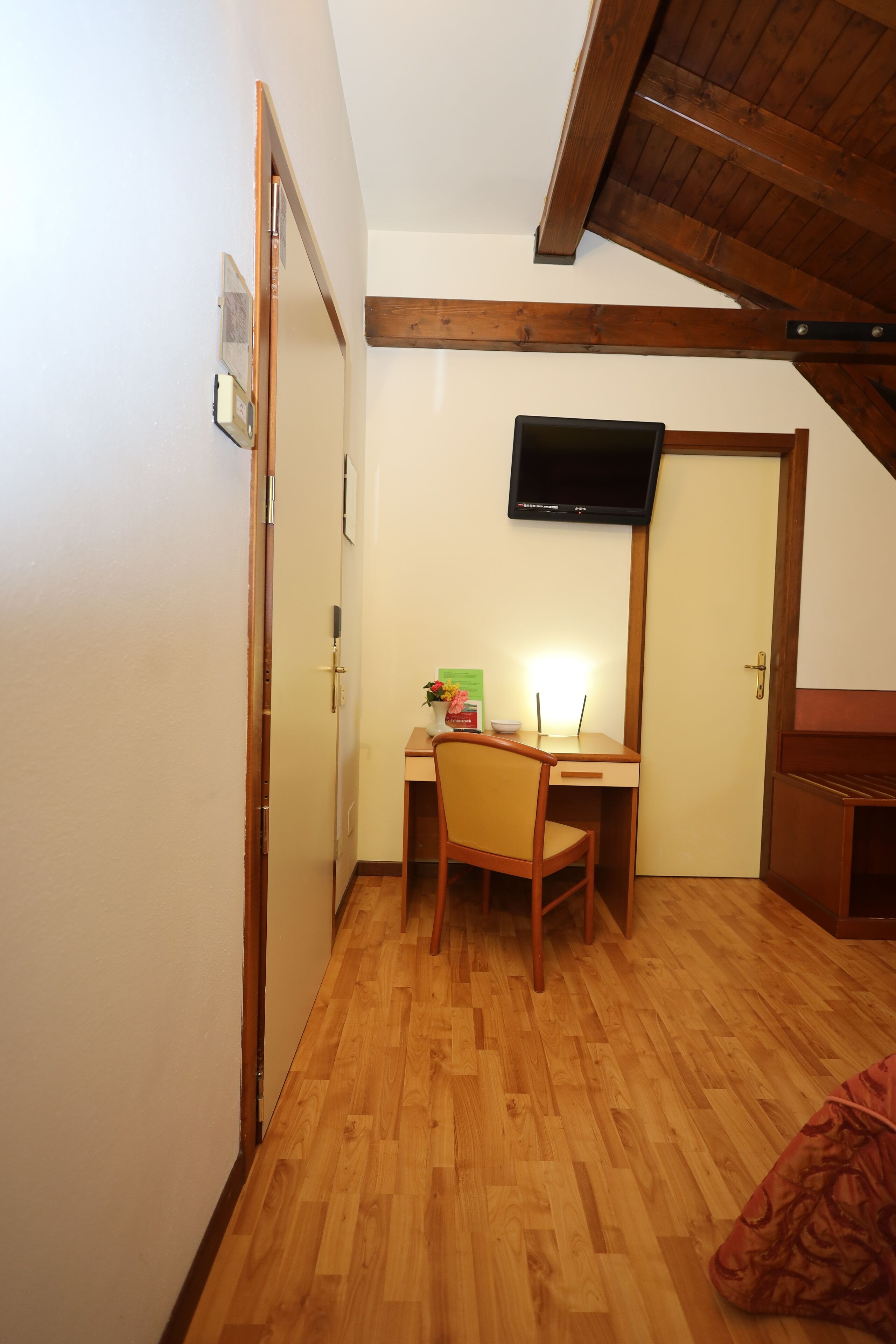 double or twin room (mansarda) | 1 bedroom, premium bedding, in-room safe, desk