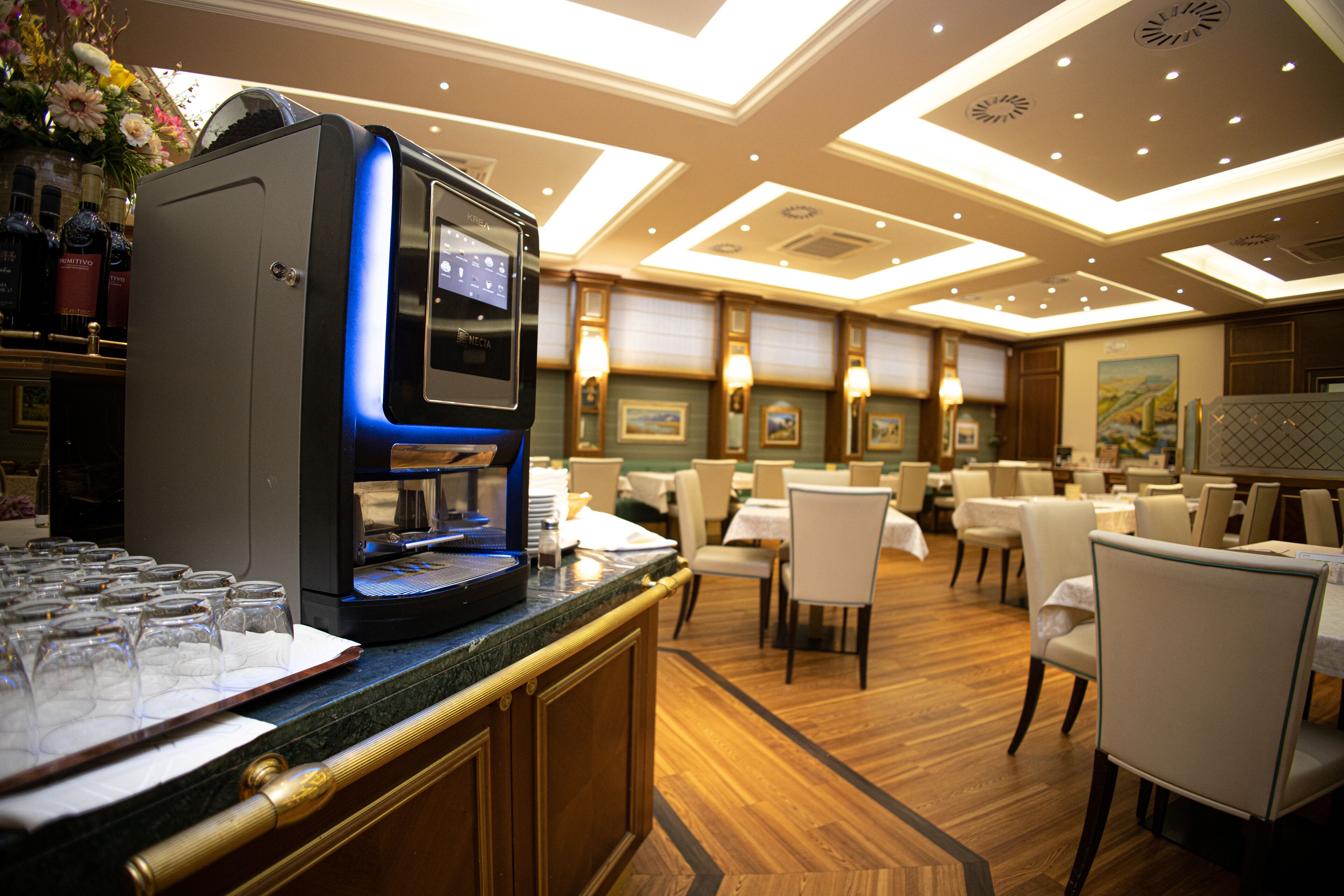 Daily buffet breakfast (EUR 12.00 per person)