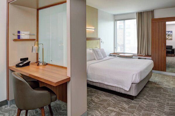 Desk, iron/ironing board, free cots/infant beds, free WiFi