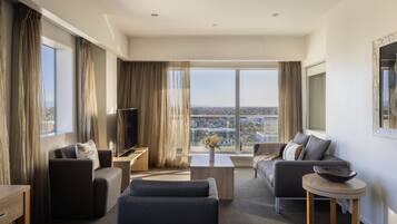 Minibar, in-room safe, desk, blackout curtains