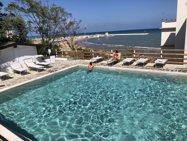 Seasonal outdoor pool