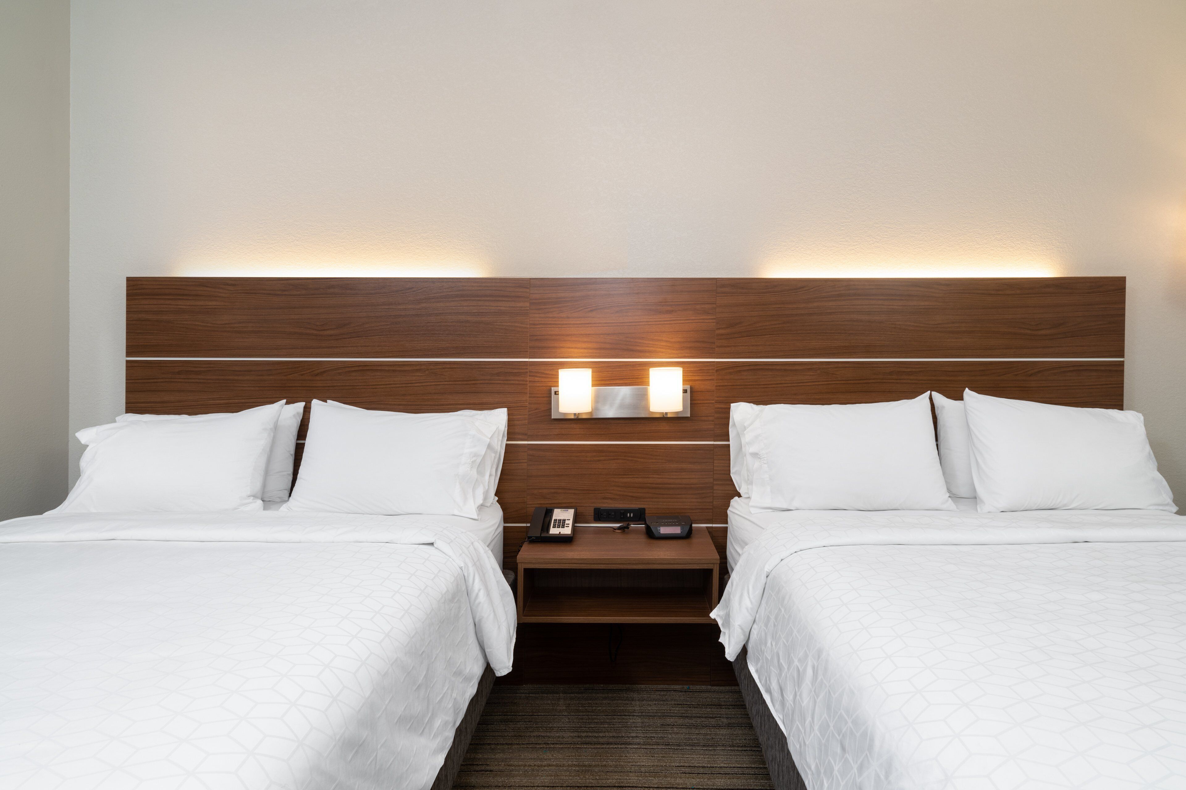 standard room, 2 queen beds | in-room safe, desk, iron/ironing board, free wifi