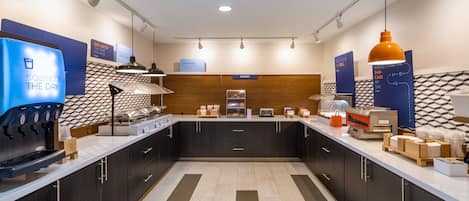 Free buffet breakfast