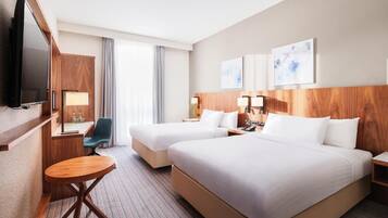 Quarto família, 2 camas de casal | Roupas de cama de algodão egípcio, roupas de cama premium