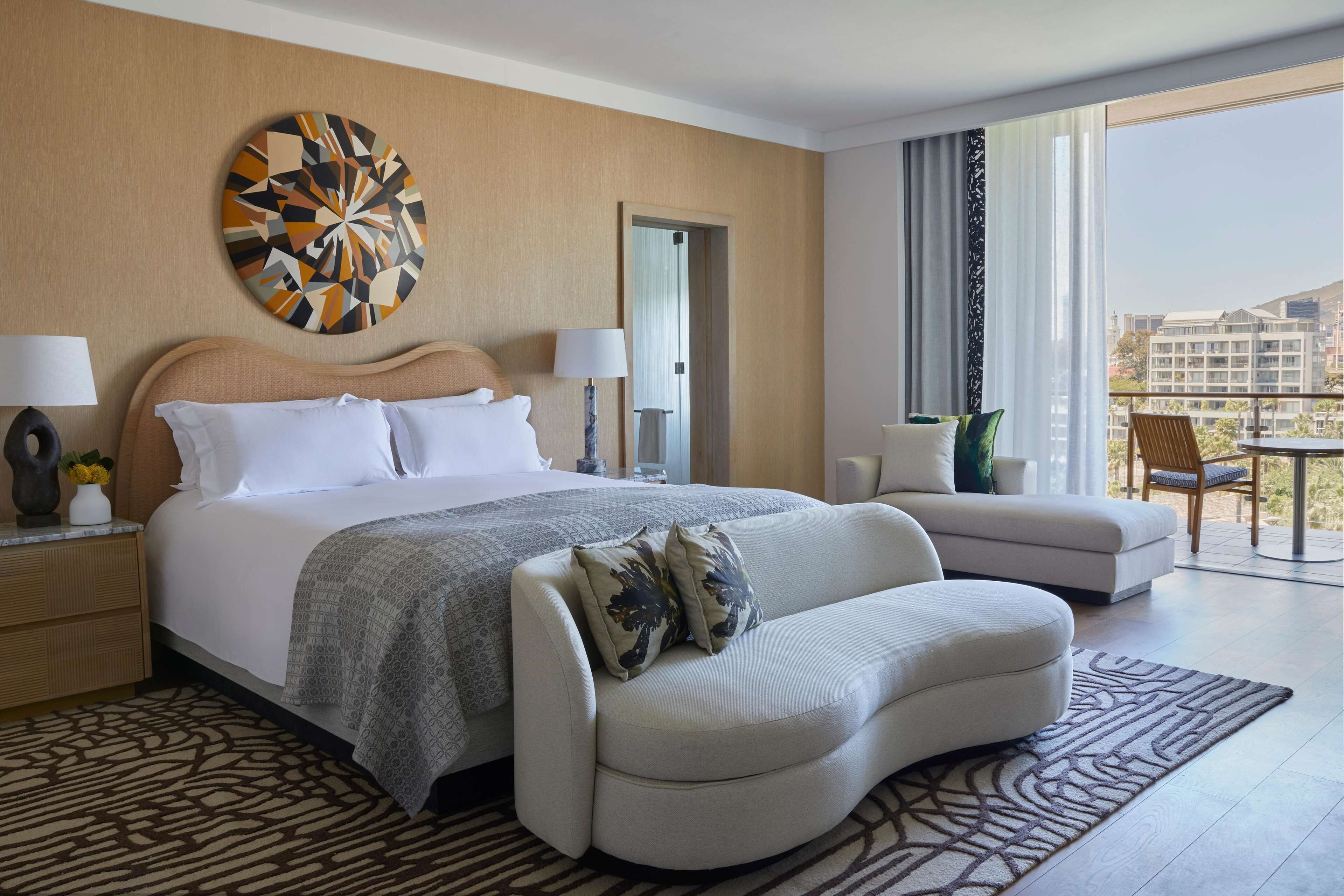 Premium bedding, down duvets, pillow-top beds, free minibar items