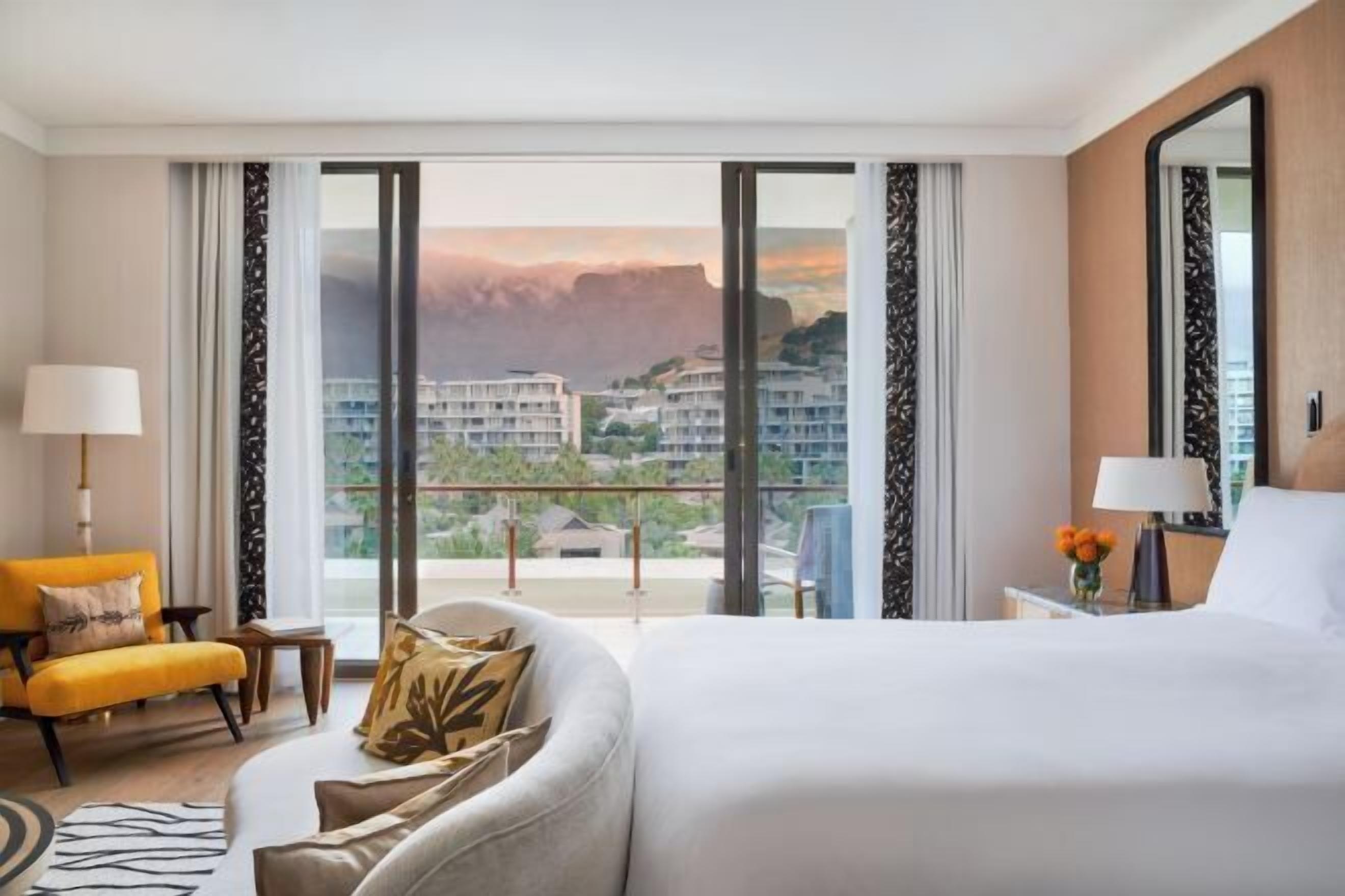 Premium bedding, down comforters, pillowtop beds, free minibar items