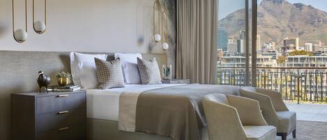 ペントハウス (Lion's Head) | 高級寝具、羽毛の掛け布団、ピロートップベッド、ミニバーのアイテム (無料)