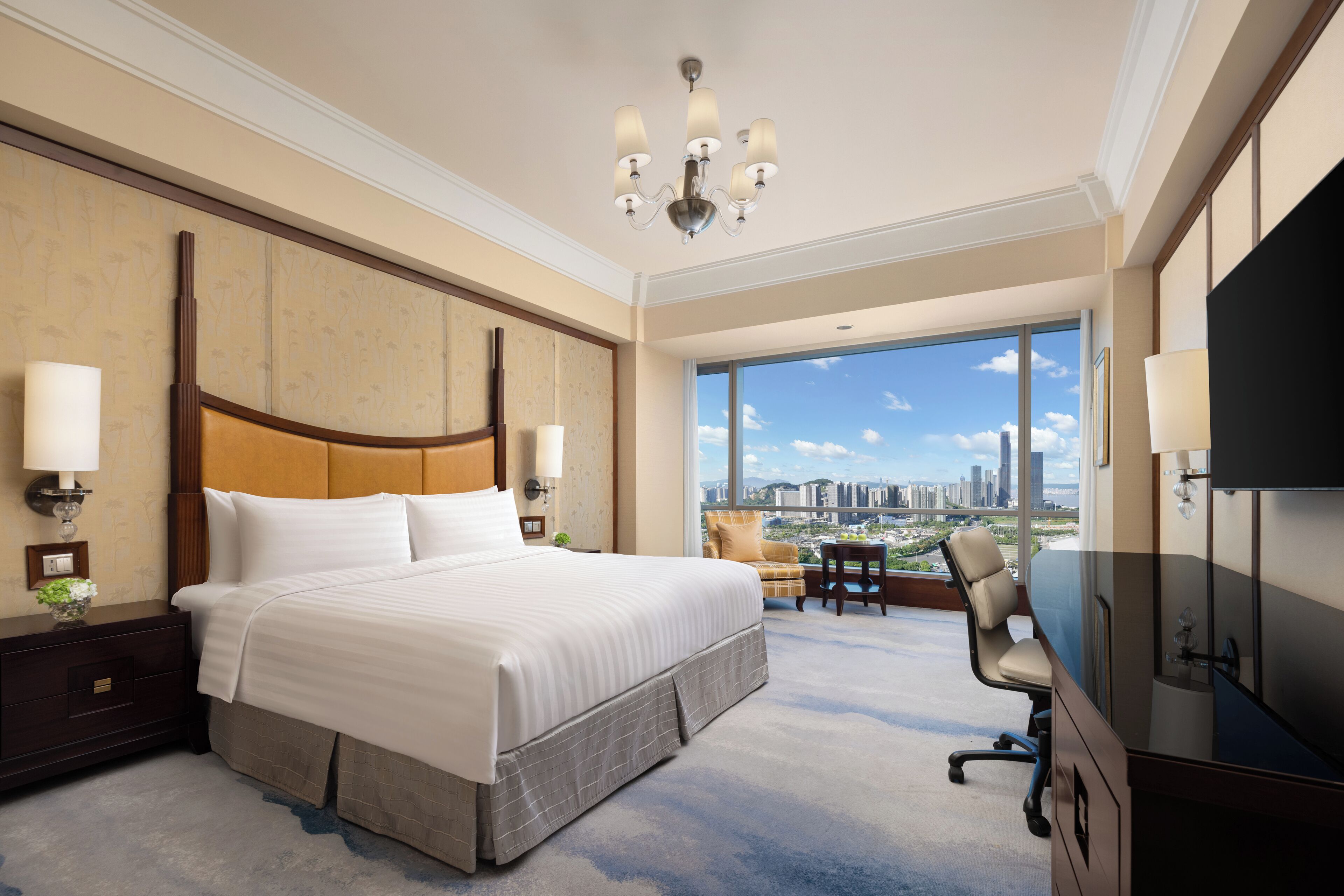 Minibar, in-room safe, desk, blackout curtains