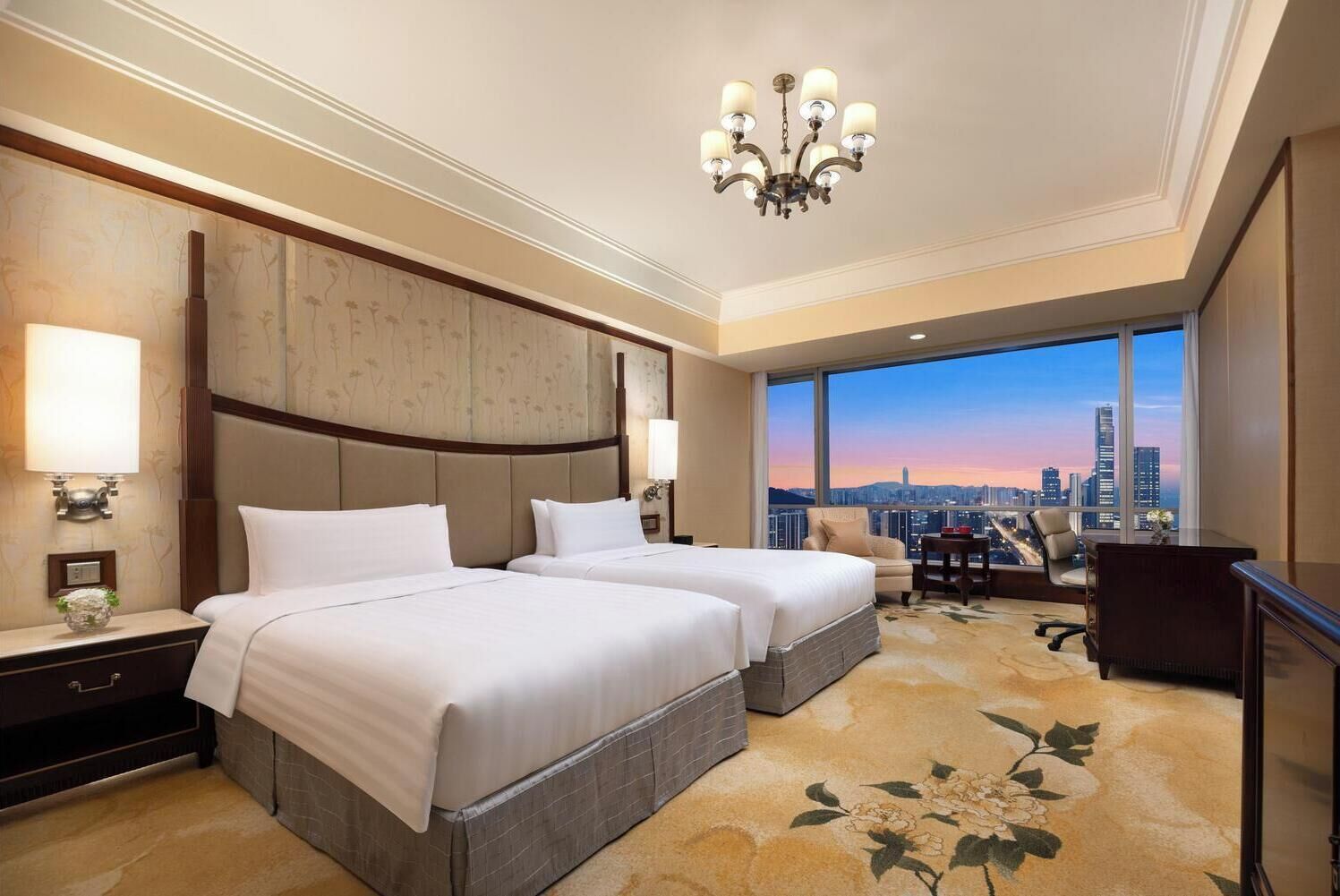 Minibar, in-room safe, desk, blackout curtains