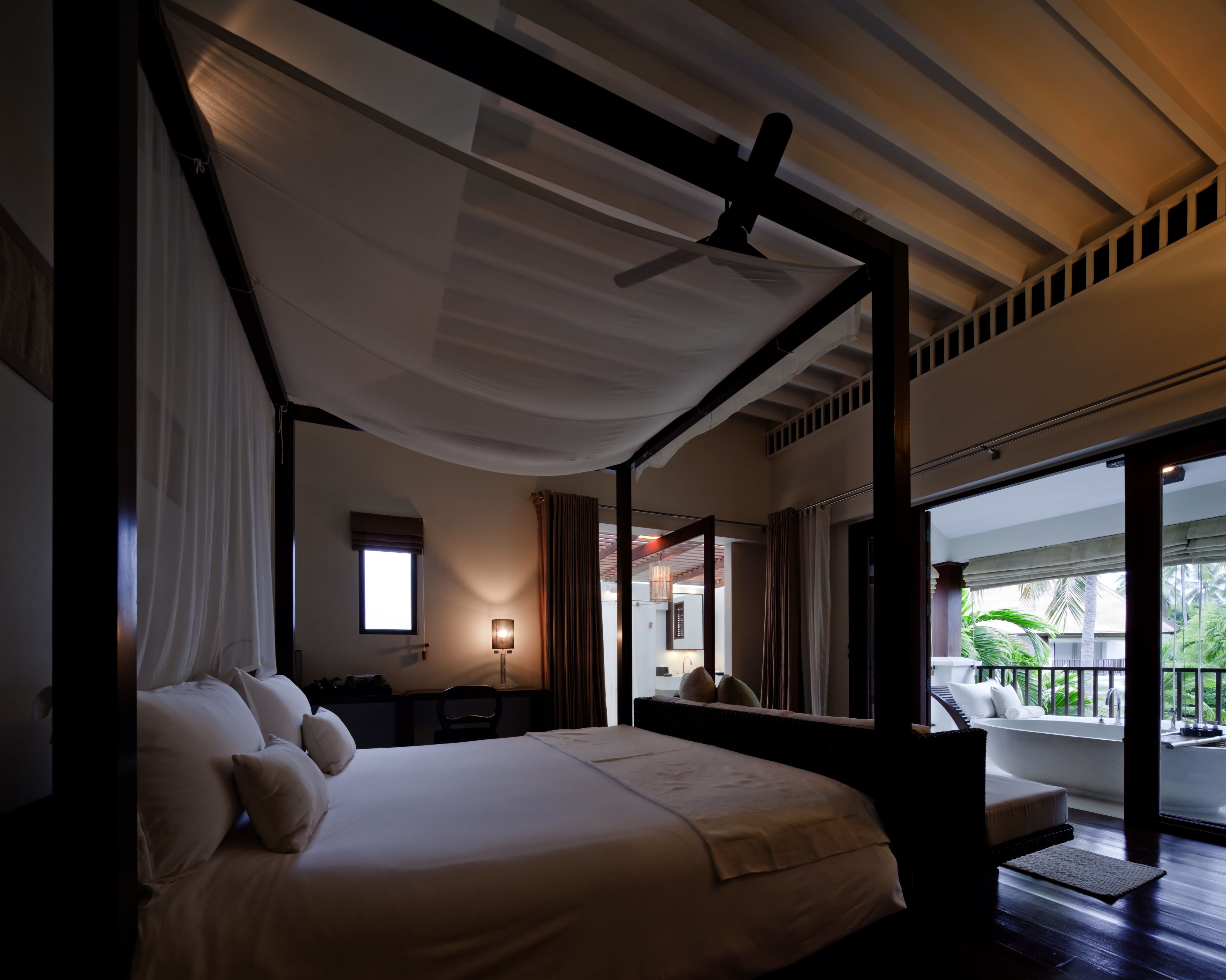 2 bedrooms, premium bedding, select comfort beds, minibar