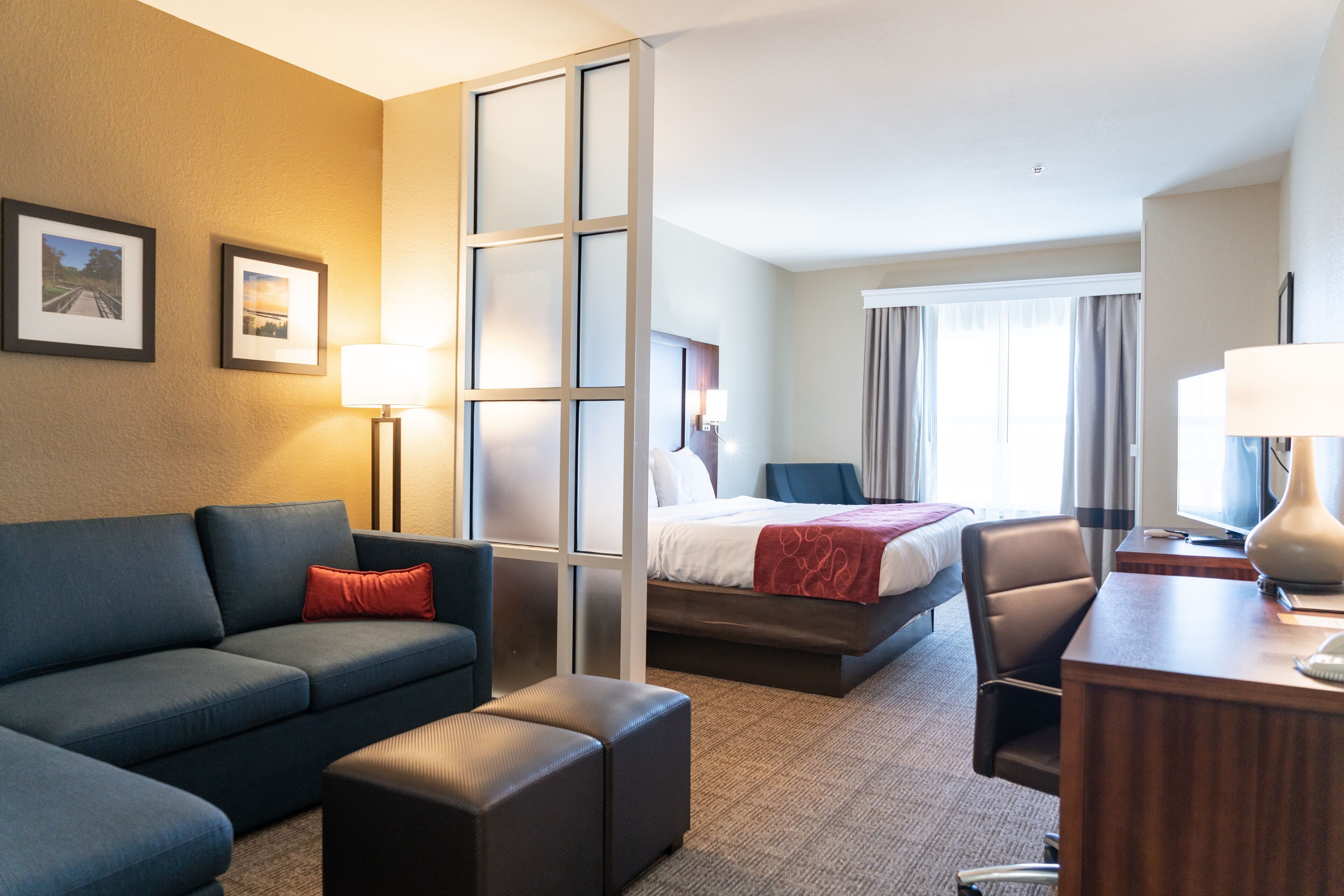 Minibar, desk, iron/ironing board, free WiFi