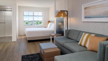 Premium bedding, pillowtop beds, in-room safe, desk