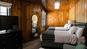 Room, 2 Queen Beds (Historic Inn) | Iron/ironing board, free cots/infant beds, free WiFi, bed sheets