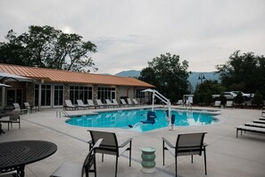 Seasonal outdoor pool