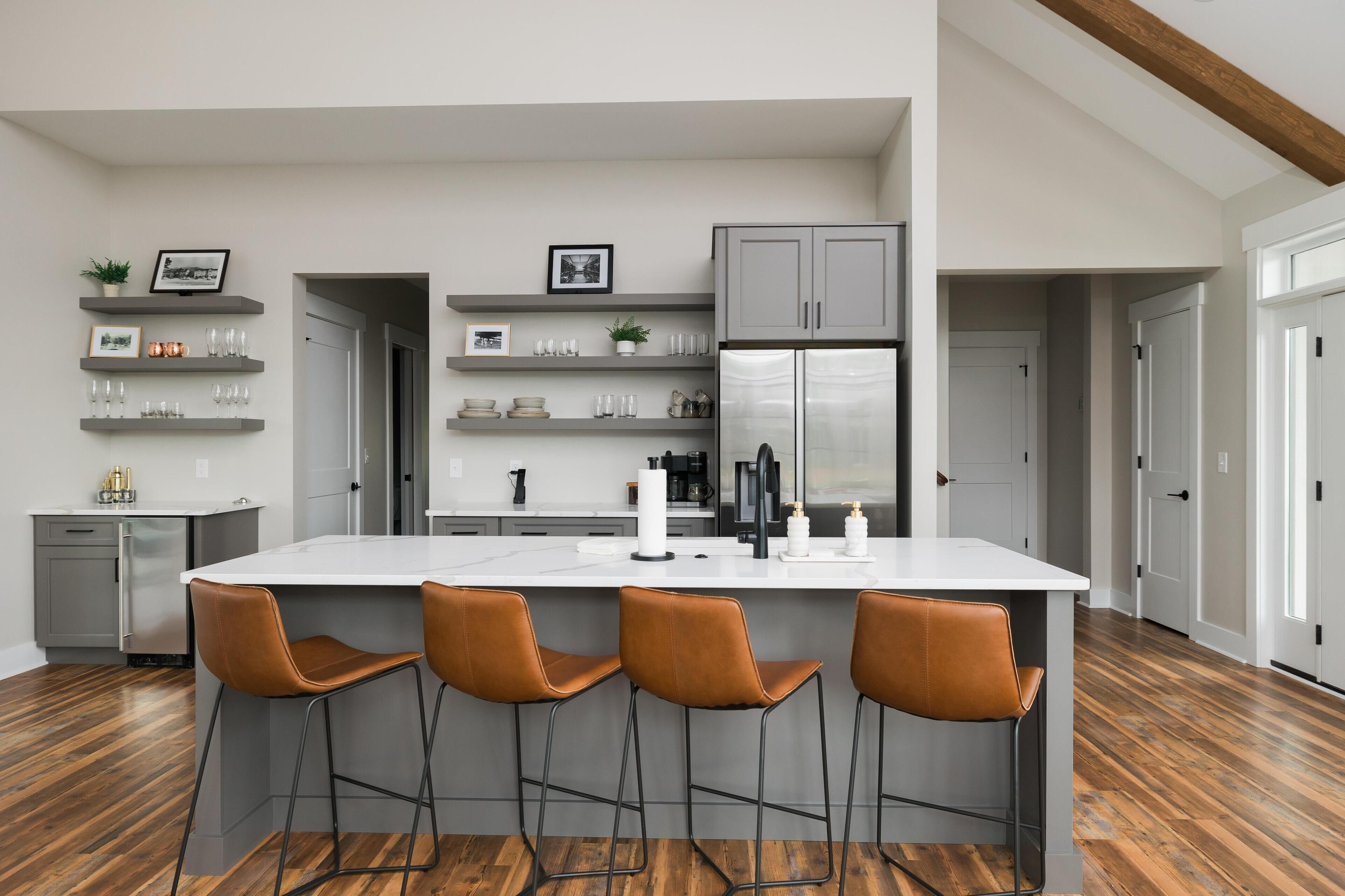 Casa de campo, 4 habitaciones | Cocina privada | Cafetera y tetera 