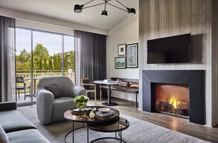 Habitación de lujo (Premier Suite) | Sábanas italianas Frette, ropa de cama de alta calidad, minibar