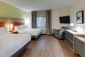 Studiosuite, 2 queensize-senger | Skrivebord, blendingsgardiner, strykejern/-brett og wi-fi (inkludert)