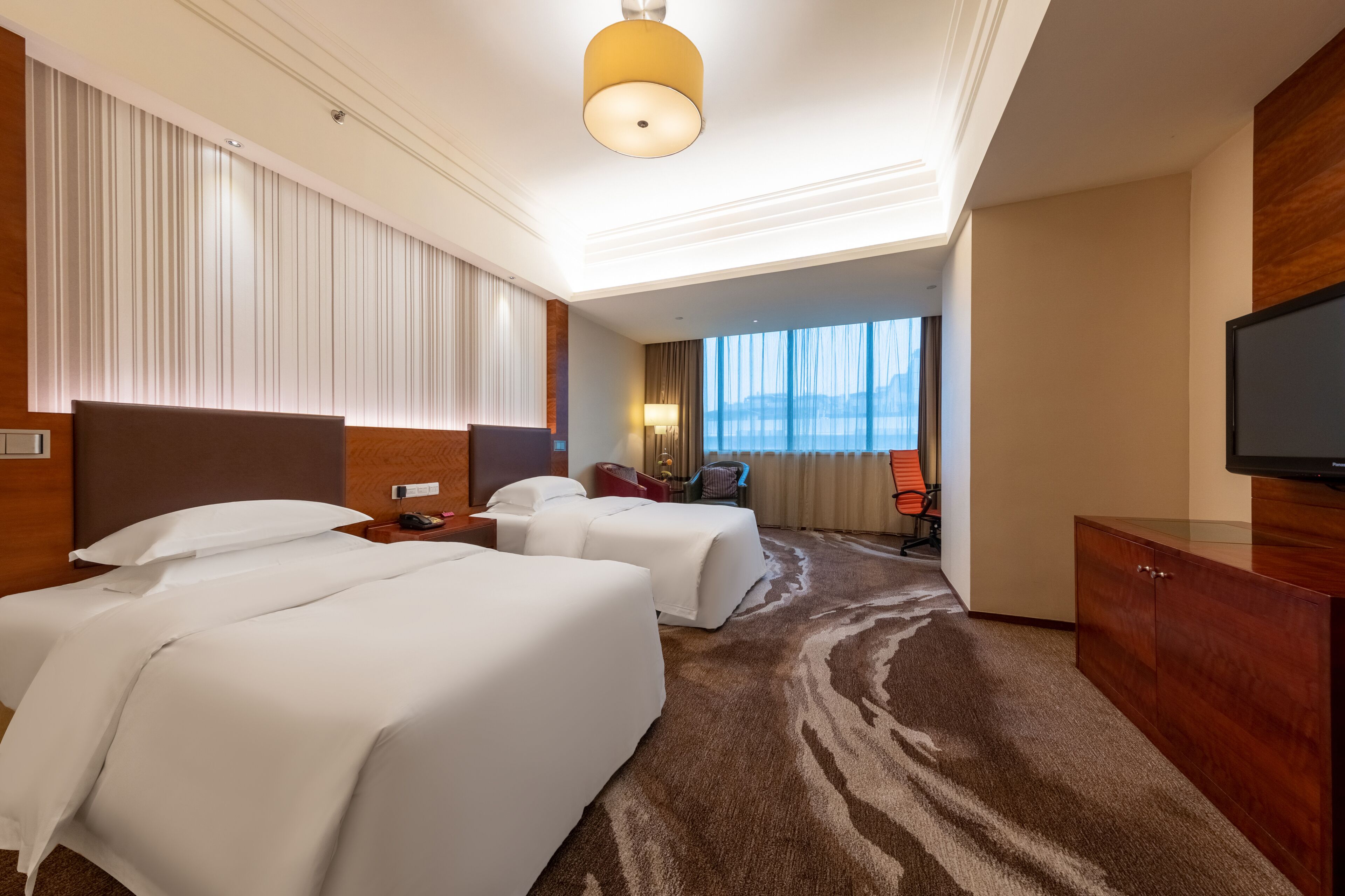 Premium Room, 2 Twin Beds | Premium bedding, pillowtop beds, minibar, in-room safe