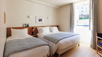 Chambre familiale La Maison | Vue de la chambre