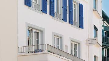 Voorkant van accommodatie