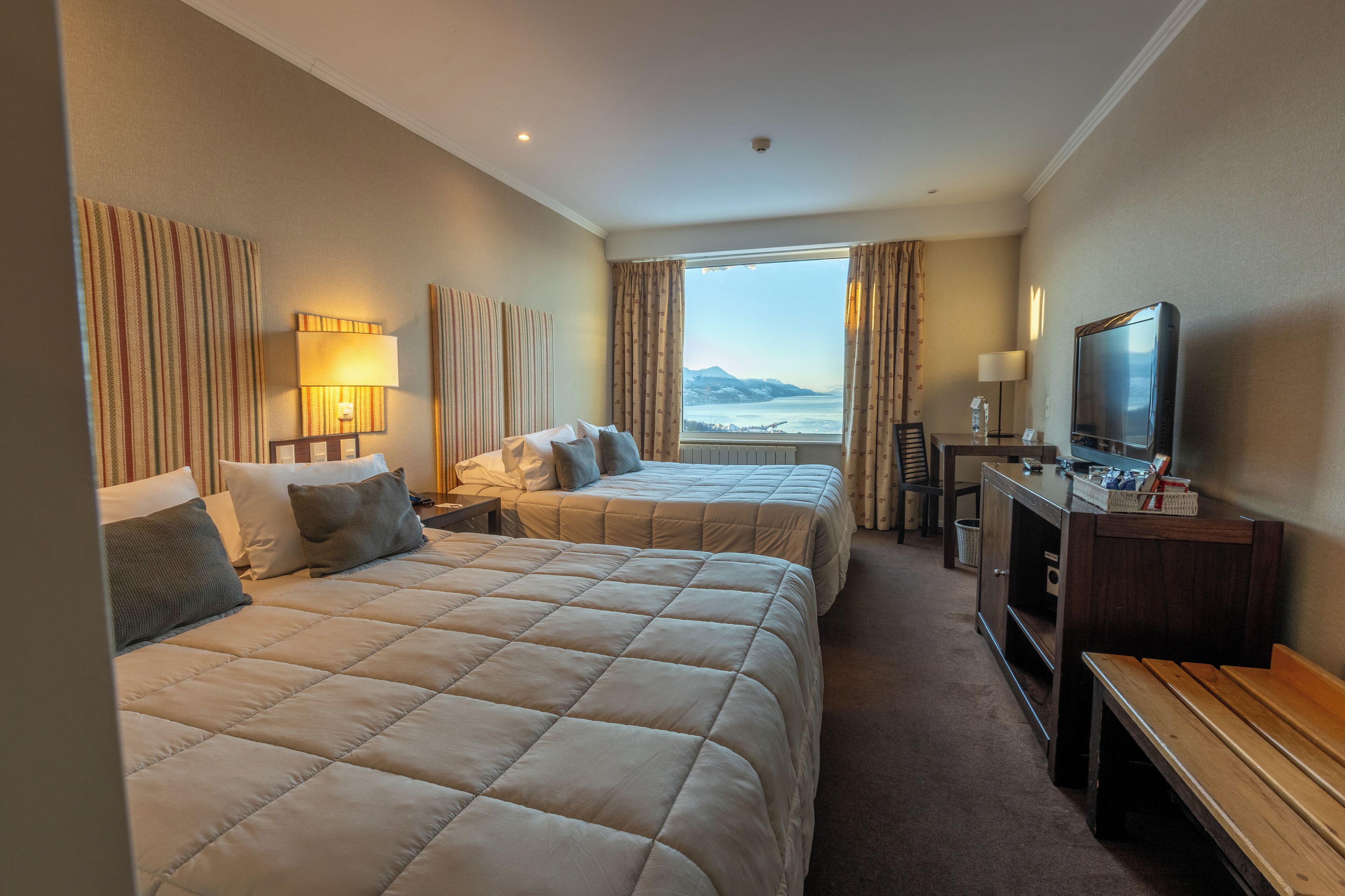 standard double room, bay view | 6 bedrooms, premium bedding, minibar, in-room safe