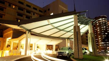 Front of property - evening/night