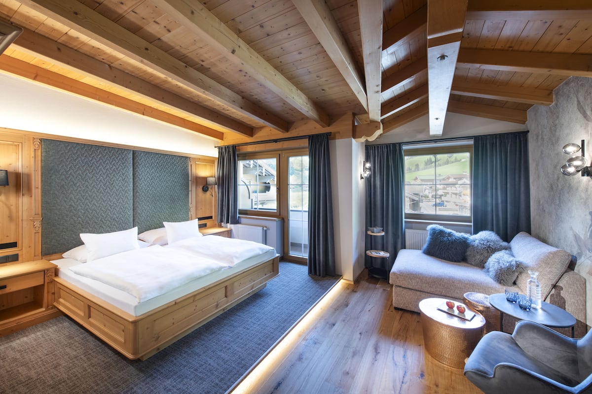 Ropa de cama hipoalergénica y minibar