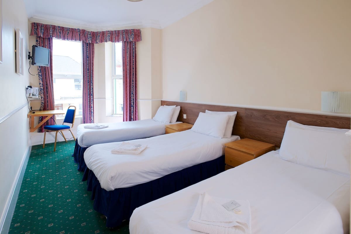 Triple Room | Soundproofing, iron/ironing board (on request), WiFi (free)